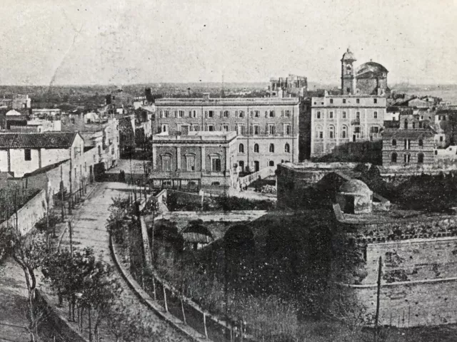 Cartolina Nettuno panorama veduta Roma paesaggistica T13 2