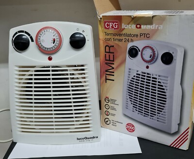 CFG CFG E062 ROBO TERMOVENTILATORE DIGITALE AUTOMATICO 1500 W ELECTRIC HEATER 