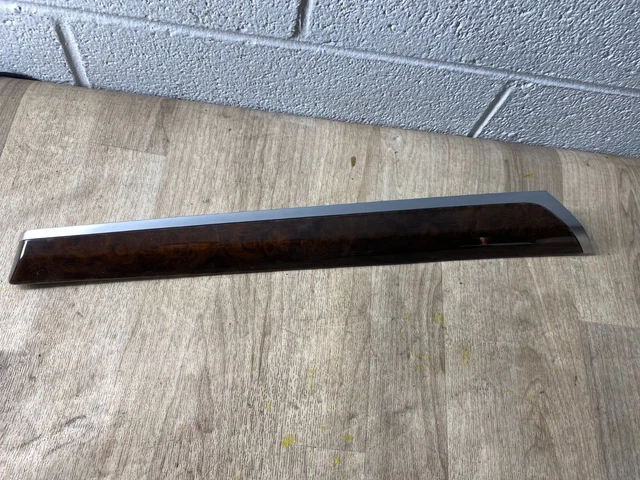 Bmw X3 F25 Oem 11-17 Front Left Driver Side Interior Door Panel Wood Trim Walnut