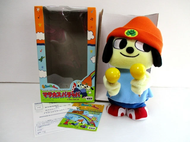 Lot de mini figurines PaRappa le rappeur en vrac rare