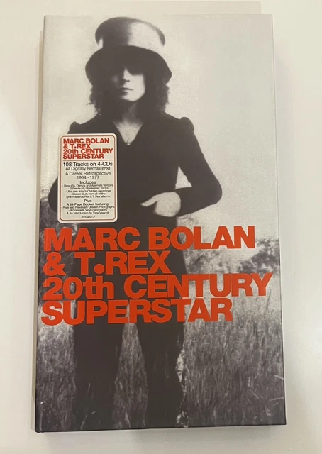 MARC BOLAN & T.Rex [SEALED] 4x CD BOX SET 20th Century Superstar