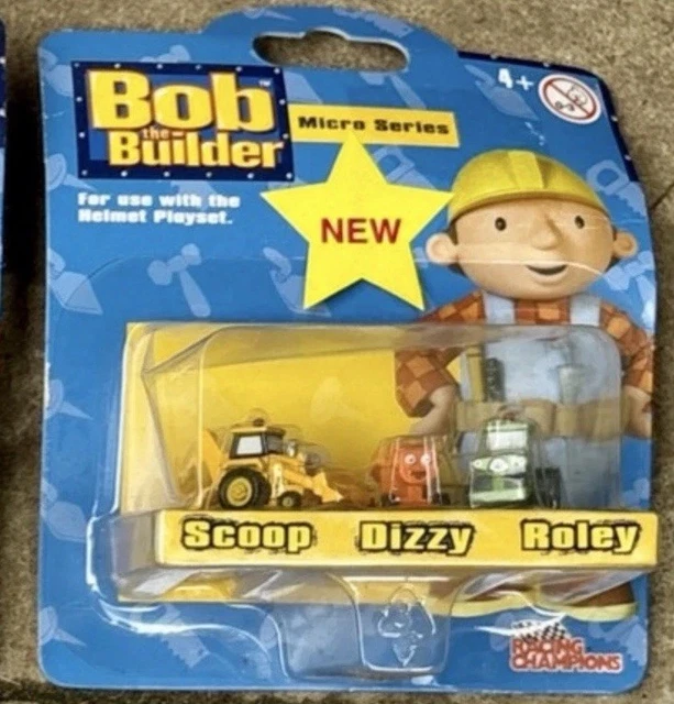 Bob The Builder Scoop Dizzy Roley Toy Micro Series New In Box £2670 