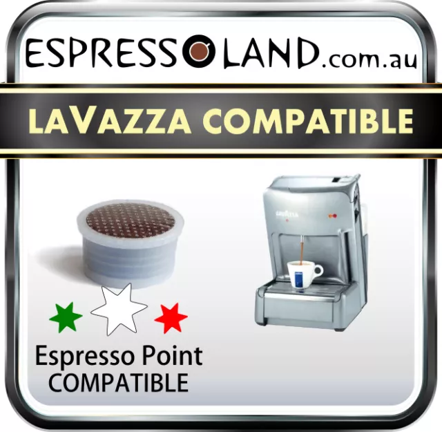 100 coffee pods compatible with all machines Lavazza Espresso Point -  capsules