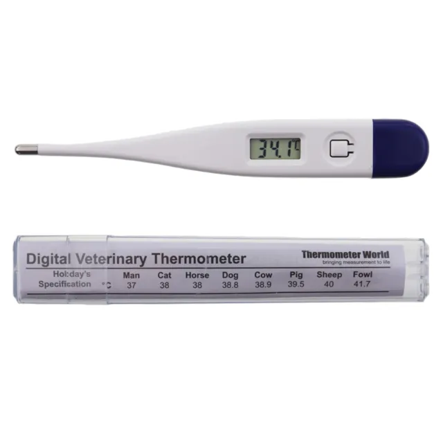 Vets Thermometer Veterinary Rapid Response Animal Dog Cat Horse Pet- IN-144