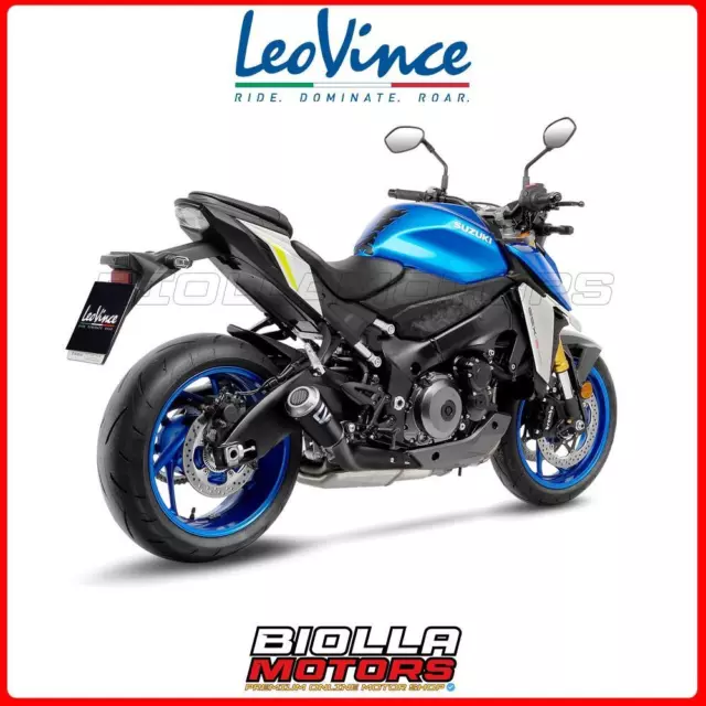 15245C Marmitta Leovince Suzuki Gsx-S 1000 2021- Lv-10 Carbonio Inox