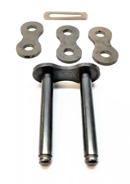 MORSE 40-2 C/L S/C S/F Chain Link 40 Chain 1/2" Pitch 127755 [Lot of 4] NOS
