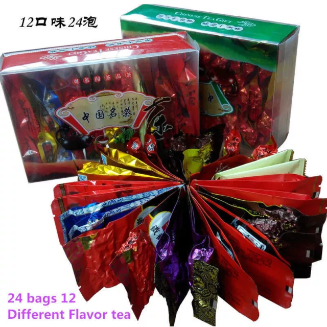 24 Sachets Oolong Tea Tieguanyin Pu Er Tea Fleurs Et Herbes Tisane Spéciale
