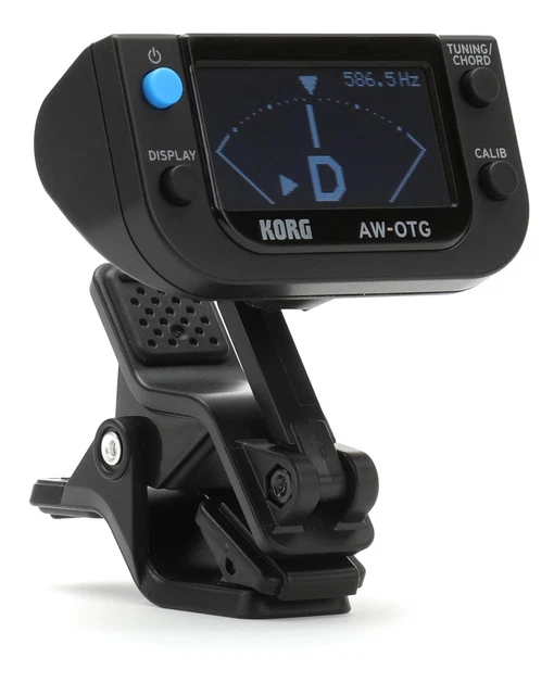 Korg AW-OTG OLED Display Clip-on Guitar Tuner (5-pack) Bundle