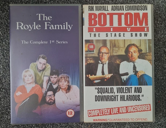 THE ROYLE FAMILY / Bottom BBC sitcom VHS x 2 £3.31 - PicClick UK