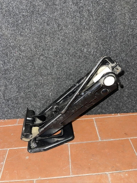 Cric Portatile Per Moto - Sollevatore 400 Kg, Altezza Regolabile, Con Fibbia Di Sicurezza - Foto 3