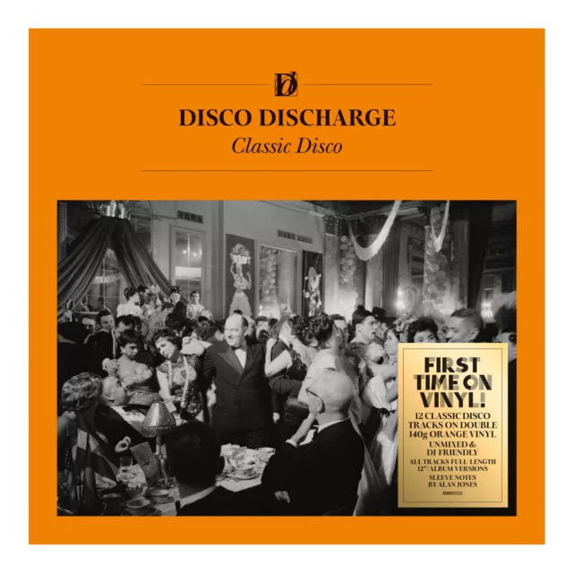 Various Artists Disco Discharge: Classic Disco (Vinyl) 12" Album Coloured Vinyl