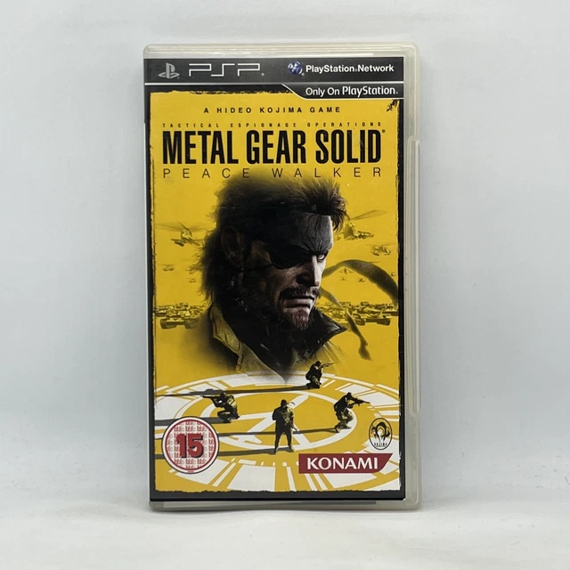 METAL GEAR SOLID: Peace Walker MGS Sony PlayStation Portable PSP Game ...