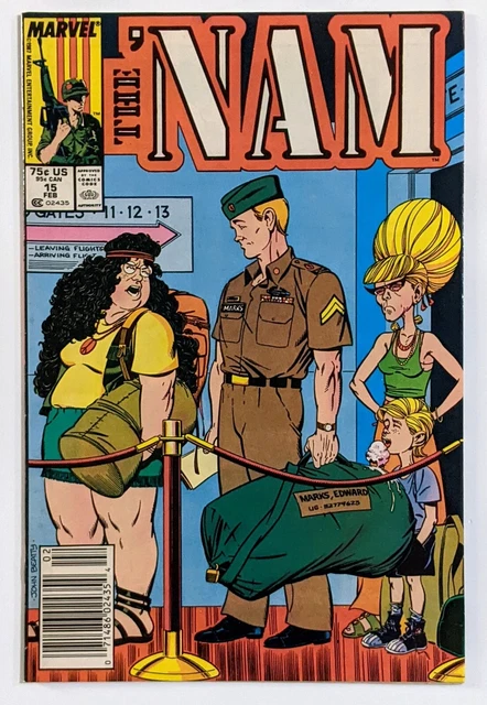 THE 'NAM 15 Marvel Comic 1988 nam