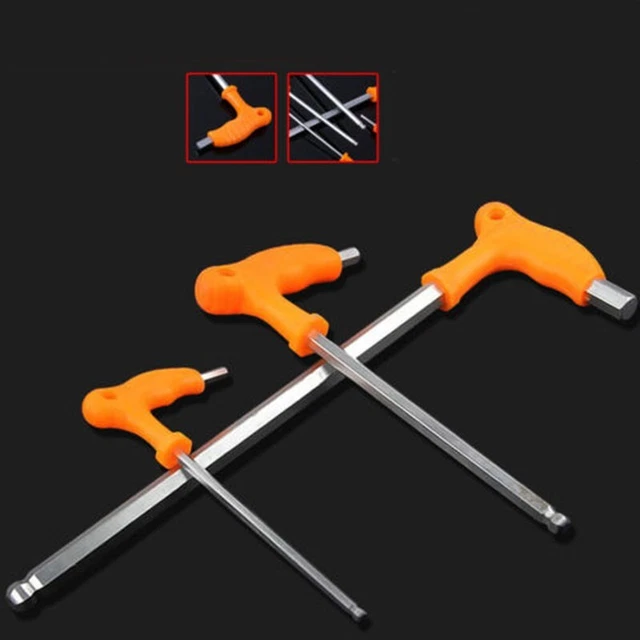 Llave hexagonal interior mango en T alcance llave de emboscada llave de enchufe 2022