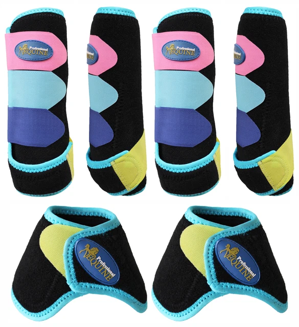 Horse  Professional Equine Sports Medicine Splint NoTurn Boots Bell 4139D