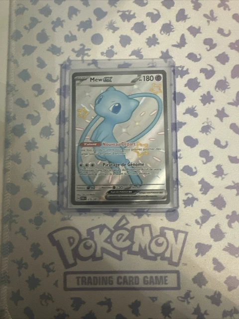 Mew Ex 216/091 Full Art Chromatique Secrète – Coffret Myboost X Destinées De Paldea, 10 Cartes Pokémon Françaises