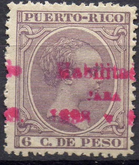 ESPAGNE ! Timbres anciens Surcharges  de PUERTO RICO depuis 1898