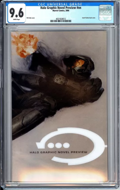 Halo Graphic Novel Preview #nn CGC 9.6 4021828012 1st Master Chief TV Show! KEY!