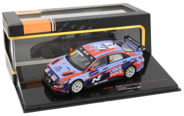 IXOGTM156B-Voiture du WTCR NÜRBURGRING 2021  N°8 - HYUNDAI Elantra N TCR-1/43...