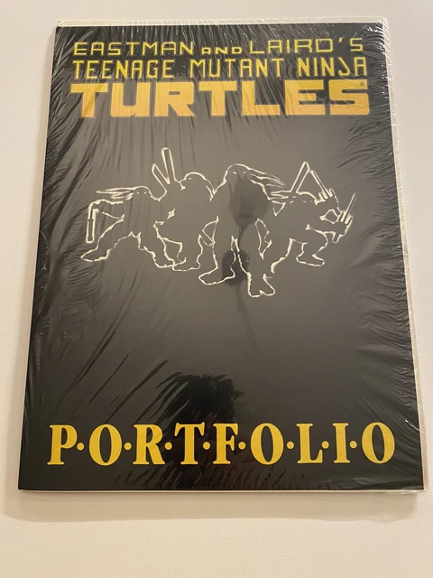 EASTMAN AND LAIRD'S TEENAGE MUTANT NINJA TURTLES PORTFOLIO 1989 sealed new SALE
