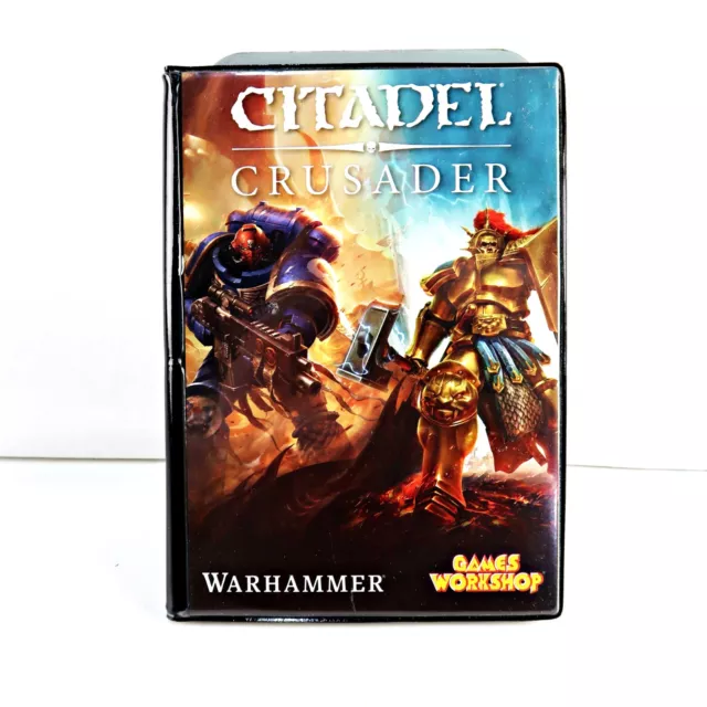 Citadel Crusader Warhammer Games Workshop 40 Card Holder *New*