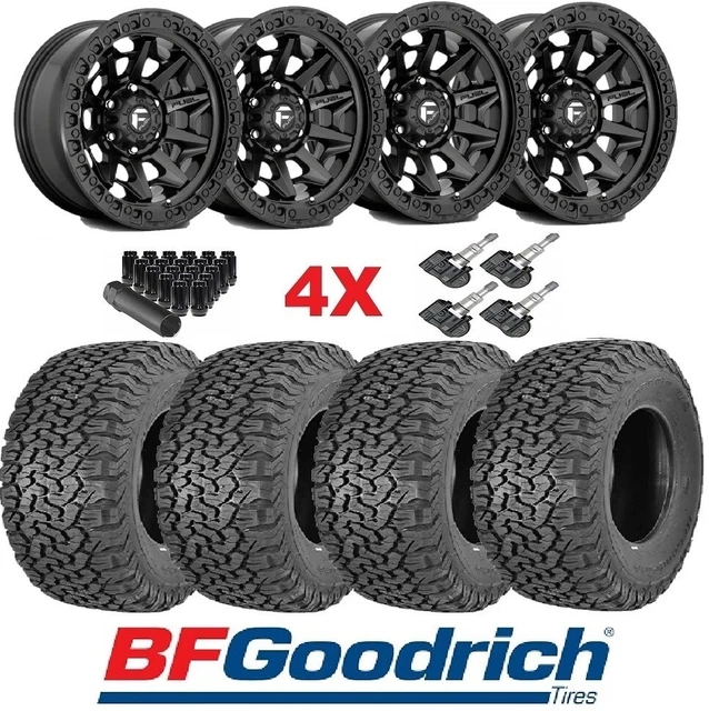 Covert Fit Trd Black Fuel Wheels Rims Tires 285 70 17 Bfgoodrich Ko2 Set Covert Fit Trd Black Fuel Wheels Rims Tires 285 70 17 Bfgoodrich Ko2 Set