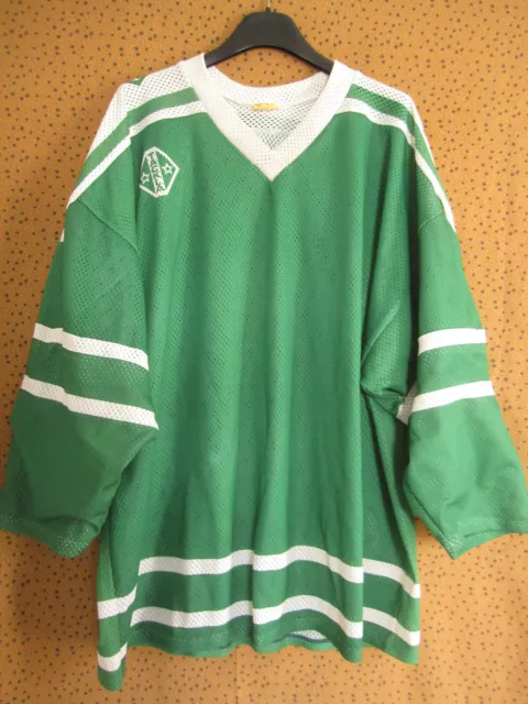 Maillot Hockey Glace Tackla 80'S shirt Finland Made Jersey Vintage - L