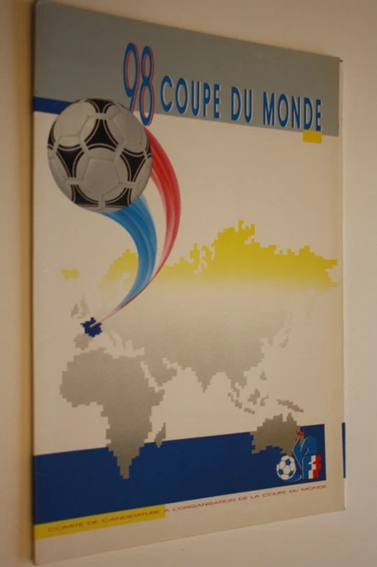Pochette Officielle France 98 Coupe Du Monde – édition Comité FFF, Original