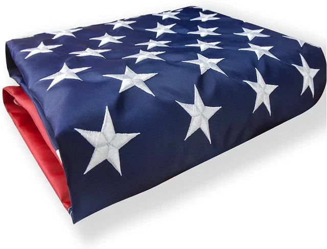 350D Polyester 2x3 2.5x4 3x5 4x6 5x8 6X10 8X12 10X15 Ft American Flag