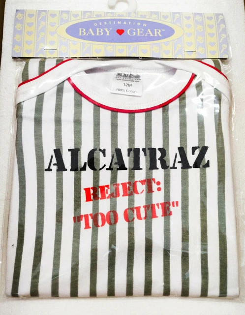 Newborn Infant Baby Girl Boy Bodysuit Romber Alcatraz