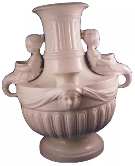 Antigüedad 1803 19thC Nymphenburg Porcelana Tulip Vase Porzellan Tulpen Alemán