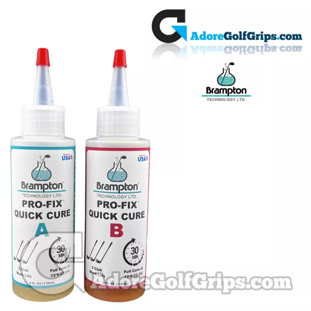 Brampton Pro-Fix 5 & 15 Schnellaushärtender Schaftkleber Epoxid - 8oz (236ml)