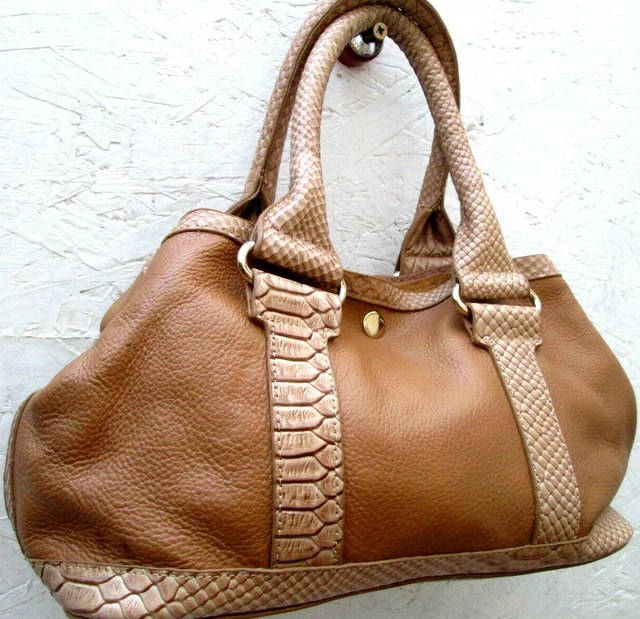 Sac à Main THE BRIDGE En Cuir Vintage – Occasion – Sac Bandoulière Noir