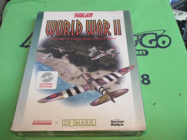 Flight Sim Toolkit World War Ii - Pc Cdrom - Ms-Dos Version