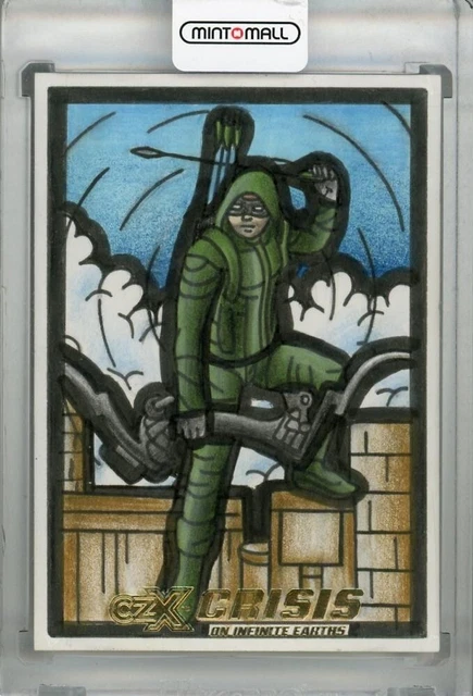 2022 Cryptozoic CZX Crisis on Infinite Earths Christina Charbali Sketch card 1/1