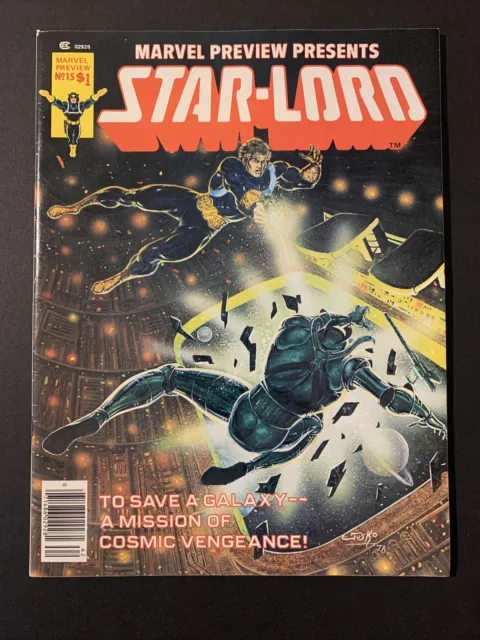 Marvel Preview Presents #15 Featuring Star-lord Joe Jusko Cover Claremont FN+