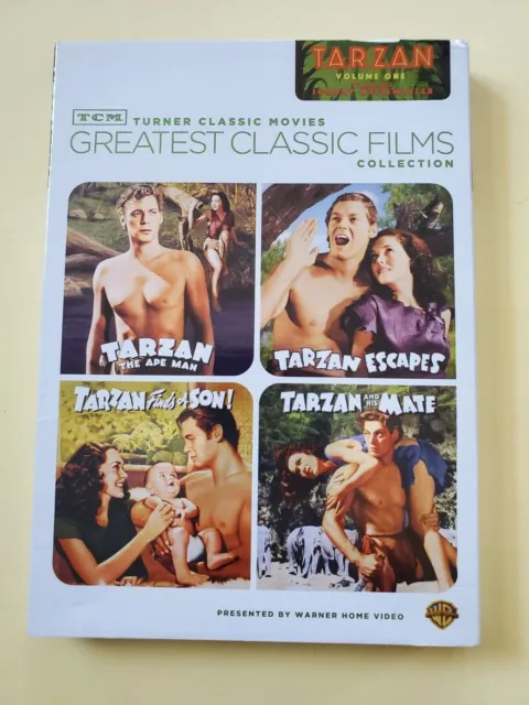 TCM - Silver Screen Icons: Johnny Weissmuller as Tarzan - Vol. 1 (2-Discs) EXC!