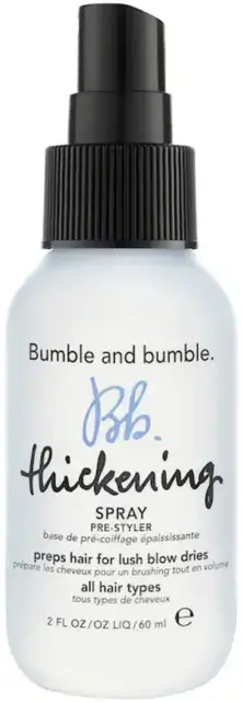 BUMBLE AND BUMBLE Thickening & Volumizing Pre-Styler Hair Spray 60ml *NEW*