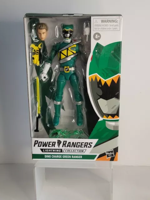 Power Rangers Lightning Collection Dino Charge Green Ranger 6" Action Figure NEW