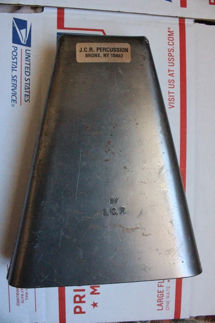 パーカッション・打楽器 J.C.R. PERCUSSION BRONX NY 10452 Vintage J.C.R Percussion Cowbell | eBay