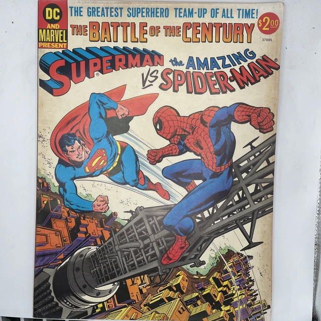 1976 DC Marvel Treasury Edition Superman vs. Amazing Spider-Man