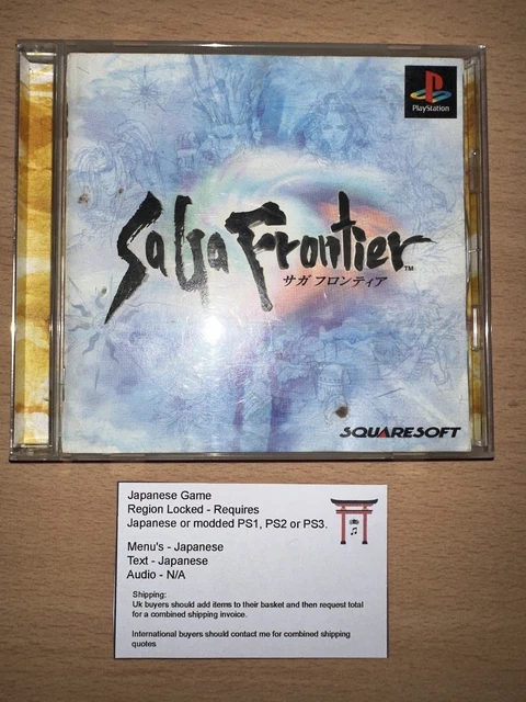 SaGa Frontier II Sur PlayStation 1 - Version NTSC-J Japonaise Complète (boîte, Manuel, CD)