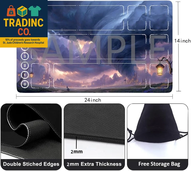 RIFTBOUND TCG PLAYMAT with Zones Unofficial, Original Design Play Mat ...