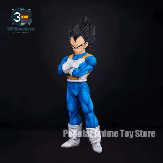 Figura De Dragon Ball Super Vegeta Blue 21cm Pvc