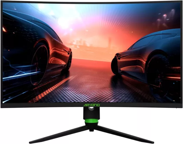 Aryond Curved 32 inch Fast IPS Gaming Monitor 165Hz 1ms QHD 1440p Speakers