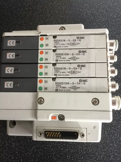 Collecteur d'électrovanne 37 ports SMC MRH004