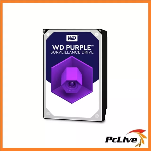 Western Digital WD Purple 1TB Surveillance Hard Drive SATA 64MB Cache 3.5" HDD