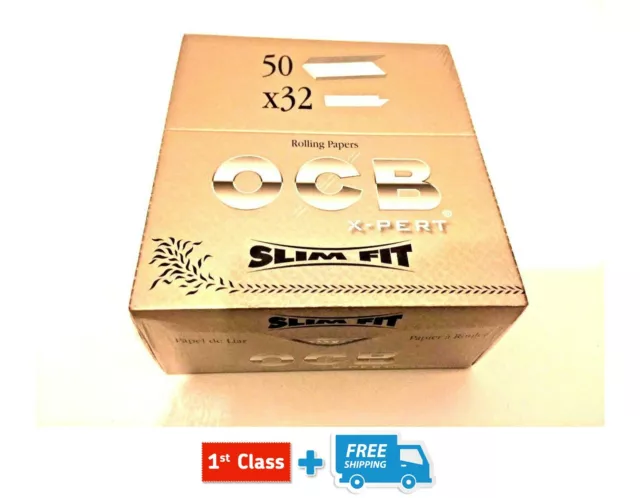 Feuilles Slim  Boîte de 50 paquets de feuilles OCB Slim X-Pert
