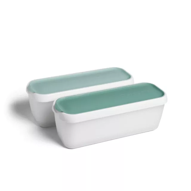 SPRINGLANE 2er-Set Eisbehälter für Speiseeis 1 L, Aufbewahrungsbehälter, Gefrier
