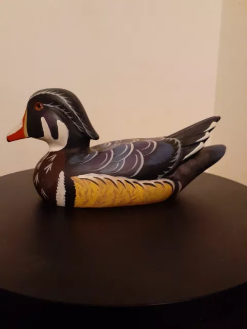 https://www.picclickimg.com/QscAAOSwRtJlBk7U/Carved-Wooden-Duck-Decoy-Signed-by-Andy.webp